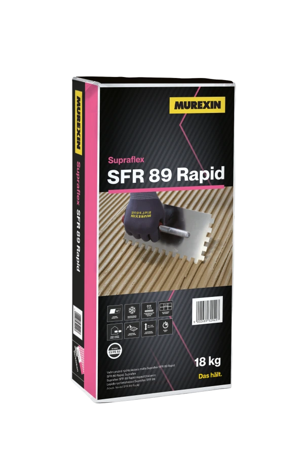 Pružná lepiaca malta Supraflex SFR 89 Rapid