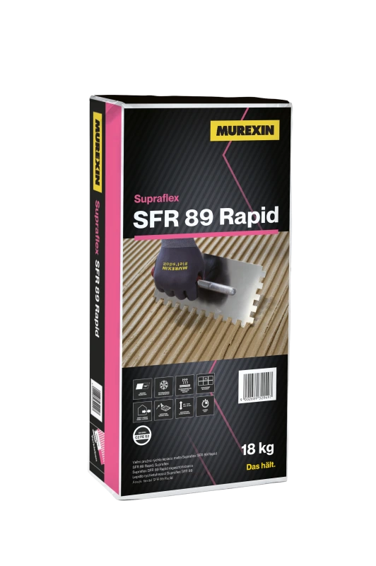 Pružná lepiaca malta Supraflex SFR 89 Rapid